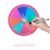 Rotating Prize Wheel: Support To Win And Spin The Sweepstakes Of The Suer