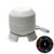 Rotating Projection Lamp Ocean Wave Projector Light Dynamic Water Ripple Nightlight with Adjustable Brightness Multi-Angle Base Compact Design for Bedroom Decor 9.7cm Direct Power B