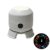Rotating Projection Lamp Ocean Wave Projector Light Dynamic Water Ripple Nightlight with Adjustable Brightness Multi-Angle Base Compact Design for Bedroom Decor 9.7cm Charging B