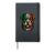 Rottweiler Irish Colors Flag Cute Dog St Patricks Day Hardcover Journal, Black
