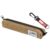 Rough Enough Small Pencil Case, Canvas Pen Pouch for Campus & Office, Brown
