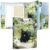 Rouidr Mini 3 Ring Binder with clipboard, 1 inch Round Binder Organizer, 8.5″x5.5″ Cute Binder with 5 Dividers Tabs & Clear Sleeves, School Supplies, Office Supplies