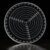 Round Center Finder Compass for Wood Lathe Tools 20cm (8 Inch), Clear Acrylic Lathe Centering Tool Circle Template Gauge Compass Drawing Tool for Drawing Circles Wood Turning Lathe Work