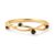 Round Cut Black Onyx Twig Branch Statement Band Elegant Nature-Inspired Stackable Handmade Jewelry Promise Gift For Her