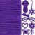RoundFunny 200 Pcs 24 Inch Extra Long Pipe Cleaners Chenille Stems Pipe Cleaners Fluffy Chenille Stems Craft Supplies for Arts Projects Creative Decoration(Deep Purple)
