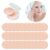 Round Makeup Sponges Set, 100 Pcs Ultra Soft Blender Sponges for Makeup, Beauty Eye Face Cosmetic Base, Smooth Facial Cosmetics Powder Puffs for Dry and Wet Use with Transparent Case