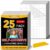 RowinsyDD 25 PCS Self Laminating Sheets, Self Adhesive Laminating Sheets