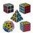 Roxenda Speed Cube Set, [5 Pack] Magic Cube Bundle of 2×2 3×3 4×4 Megaminx Cube and Pyramid Cube Smoothly Carbon Fiber Sticker Speed Cubes Collection for Kids Teens & Adults