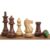 Royal Chess Mall Fierce Knight Staunton Chess Pieces Only Chess Set, Golden Rosewood and Boxwood Wooden Chess Set, 3.5-in King, Weighted Chess Pieces (1.4 lbs)