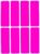 Royal Green 3 x 1 Inch Writable Rectangle Label Sheets – 200 Pack