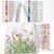 ROYAMOON Coloring Canvas Tote Bag for Women,16” x 15” (Butterfly Ladybug)