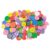 Roylco Assorted Bright Plastic Buttons, 1 lb. Per Pack, 2 Packs