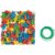 Roylco R2186 Lowercase Manuscript Letter Beads (Pack of 288) [Parallel Import]