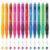 ROZRITX 12 Pcs Colored Erasable Pens Retractable Pen 0.5mm Colorful Ink Smooth Writing Pen Erasable Gel Pen for Women Men Boys Girls Office School Supplies (12Pcs Colored Ink)