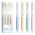 ROZRITX 4 Pcs Cute Cat Retractable Pens Cartoon Gel Pens 0.5mm Black Ink Writing Pen Kawaii Kitten Pen for Women Men Girls Boys Office School Supplies (Cat)
