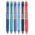 ROZRITX 6 Pcs Retractable Erasable Pens Colored Gel Pen 0.5mm Colorful Ink Smooth Writing Pen Erasable Gel Pen for Women Men Boys Girls Office School Supplies (6Pcs Colored)