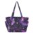 RPLIFE Tote Bag for Women, Purple Butterfly Handbag for Travel