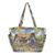 RPLIFE Tote Bag with Pockets, Fairytale Cottage Spring Handbag