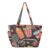 RPLIFE Tote Bag with Water Bottle Pocket, Classic Movie Night Popcorn Black Shoulder Bag