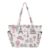 RPLIFE Tote Bag with Water Bottle Pocket, Paris Eiffel Tower Handbag