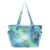 RPLIFE Tote Bag with Water Bottle Pocket, Watercolor Sea Turtles Tote Bag for Women