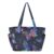 RPLIFE Tote Bag with Zipper, Neon Butterfly Shoulder Bag