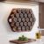 RQUOIRE Wood Spice Rack Wall Mount Seasoning Organizer with 24 Glass Jars