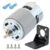 RS775 DC Motor 120W 12/24V High Torque Brushed Micro Motor Mount Bracket Kit
