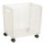 Rtuopk Toy Organizer, Toys Chest, Rolling Basket, Storage Box for Nursery Kids Playroom Bedroom, M
