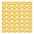 Rubber Bands 380pcs High Elasticity Wide Yellow