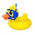 Rubber Duckie with Snorkel Pool Float- Large 48″ Inflatable Yellow Duck Swim Ring – Premium Water Toy for Pool, Lake, and Beach – Fun Animal Floatie for Adults