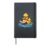 Rubber Duck Reading Book Swim Rubber Duckling Rubber Duckie Hardcover Journal, Black