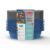 Rubbermaid 8-Pack Plastic Food Storage and Kitchen Organization Container with Dividers for Leftovers and Meal Prep, 4.7 Cup Capacity, Assorted