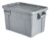 Rubbermaid Commercial Products BRUTE Tote Storage Container with Lid-included, 20-Gallon, Gray, Rugged/Reusable Boxes for Moving/Storing in Garage/Basement/Attic/Jobsite/Truck/Camping (FG9S3100GRAY)