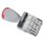 Rubber Stamp Line Dater English Date Stamp Rotating Rubber English Date for Scrapbooking Adjustable