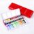 rubens 24 Colors Watercolor Paint Set with Red Metal Box for Adult