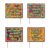 Rubies at Party City 3 Pack 13-inch Trick Or Treat Land Sidewalk Sign Set – 4 Piece Kit