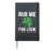Rub Me For Luck St. Patricks Day Hardcover Journal, Black