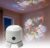 RUCPUC Dynamic Rotating LED Projector Light, 360° Rotating Ocean Wave Projector Night Light, Adjustable Multi-Angle Projection Base, for Bedroom, Living Room, Home Theater and Meditation (Ocean)