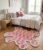 RugTex Arts Handmade Abstract Splat Rug | Premium Hand-Tufted Wool Area Rug | Modern Checkered Irregular Shape Carpet for Living Room, Bedroom & Home Décor