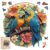 Ruikiyart Jigsaw Puzzles for Adults, Bird Wooden Puzzles, 200 Pieces