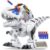 Ruko 8809 Remote Control Robot Dinosaur Toys for Kids, Large Rechargeable Toys, STEM Programmable Interactive with Sound Effects, Birthday Gifts for Boys & Girls Age 3 4 5 6 7 8