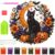 Rundream Large Size Halloween Black Cat Moon Diamond Art Hanging Ornament Kit，A | Double-Sided Diamond Painting Suncatcher with Faceted Rhinestones, DIY Hanging Pendant Halloween Window Decor