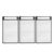 RUNROTOO 3pcs Magnetic Small Dry Erase Whiteboard for Refrigerator with Pet Material and Magnetic Design, Reusable Checklist for Office Notes and School Tasks