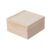 Rustic Wooden Box with Sliding Lid for Crafts and Gifts,15x15x8cm