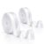 Ruxacty Weather Stripping Tape, Self Adhesive Door Seal Strip for Heat and Cold Draft Reduction, Dust and Noise Control, 16.4 Ft x 1.38 in, for Doors, Windows and Sliding Doors，2