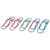 Rvluw Lemon and Chick Paper Clips, Heart Shaped Paper Clips, 50 Pcs