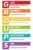 RWEABLGJXP High School Classroom Decor Motivational Posters with Class Rules for Teachers Wall-Art Middle Science English Math(Framed,08x12inch(20x30cm))