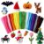 RXTODIY 200Pcs Pipe Cleaners for Arts & Crafts Multi-Colored Chenille Stems