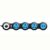 RXXCMD Power Strip Electric Universal Outlets Plugs Surge Protection 2/3/4 Socket with 1.8m Extension Cable Space Saving Practical(3 Sokcets with USB)
